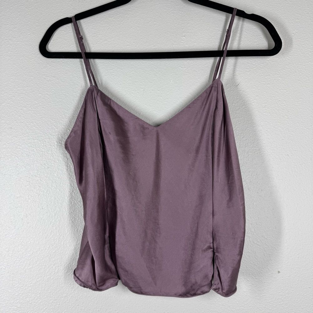 Vintage Victoria’s Secret Cropped Silk Cami Purple Y2K Women’s Size Medium